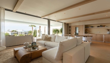 Resa estates Ibiza for sale Talamanca luxury apartment duplex living 2.jpg